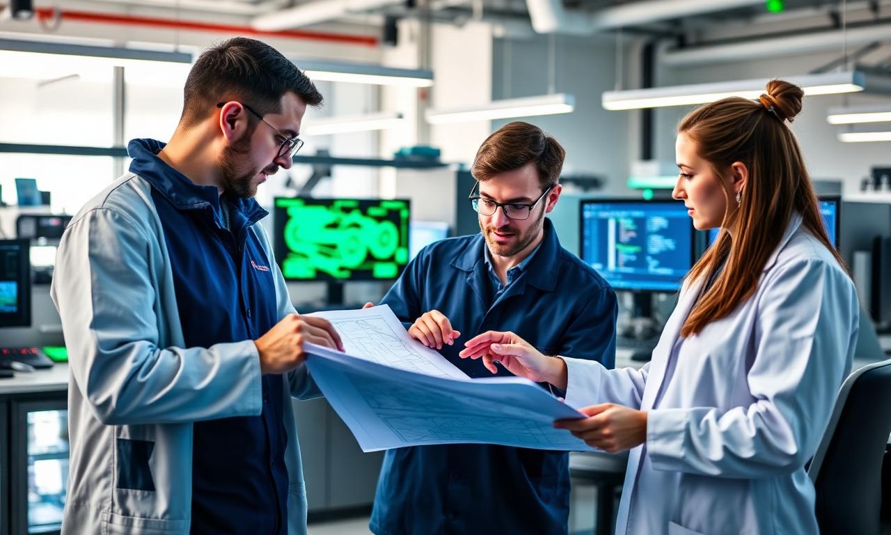 R&D engineers and scientists collaborating on innovation projects that qualify for the R&D tax credit